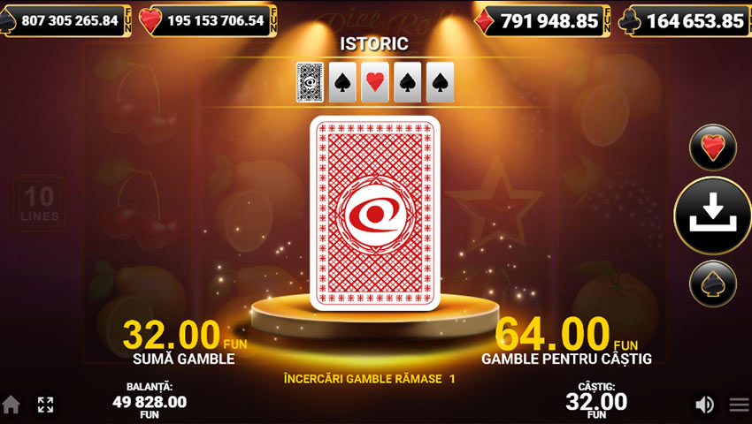 funcția gamble dice & roll gratis