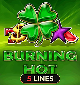 logo slot burning hot gratis