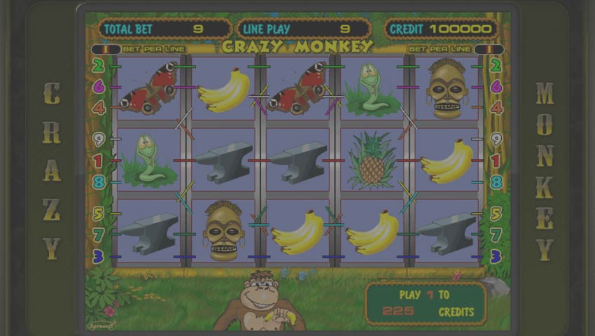 ecran crazy monkey gratis