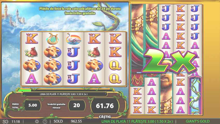 Giant`s Gold gratis ecran