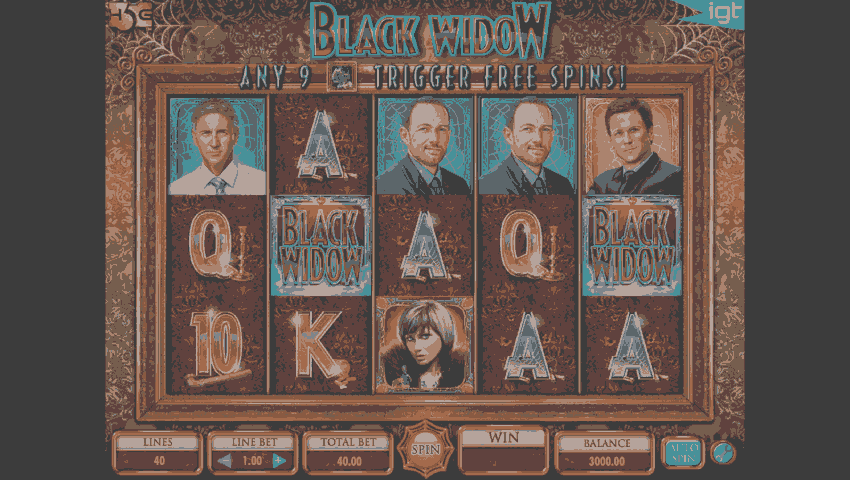 ecran black widow gratis