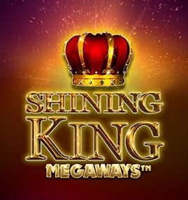 shining king megaways slot logo