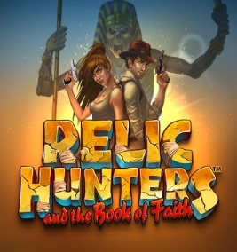 Relic Hunters and the Book of Faith slot logo