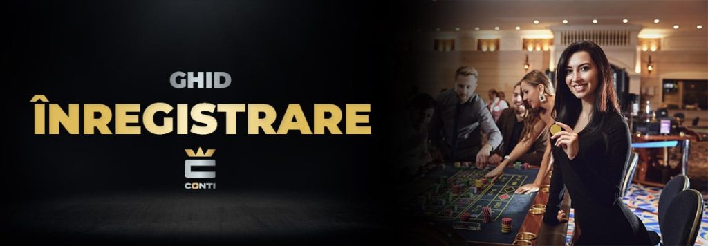 ContiCazino înregistrare