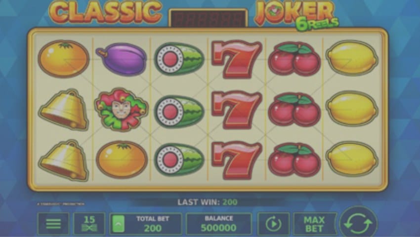 Classic Joker 6 Reels gratis online