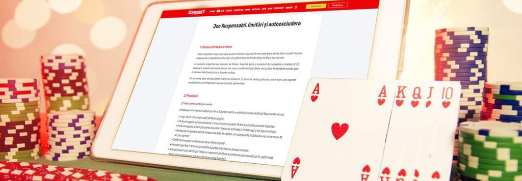 joc responsabil superbet casino