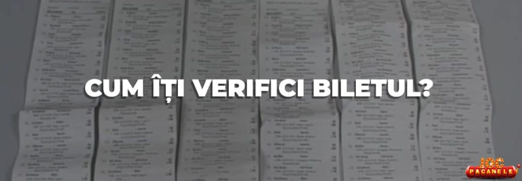 Verificare bilete fotbal