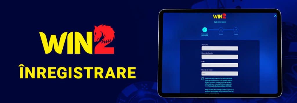 înregistrare Win2 Casino