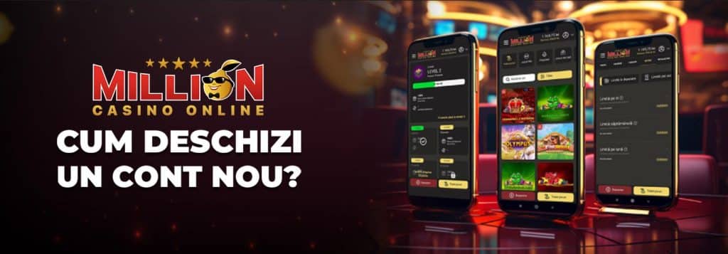 înregistrare Million Casino