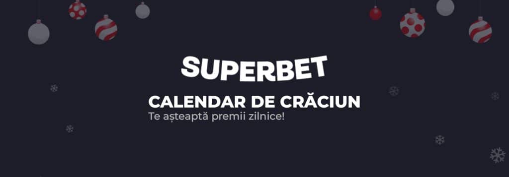 Super Calendarul de Crăciun Superbet