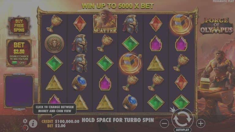 Forge of Olympus demo - Pragmatic slots - Joc Păcănele