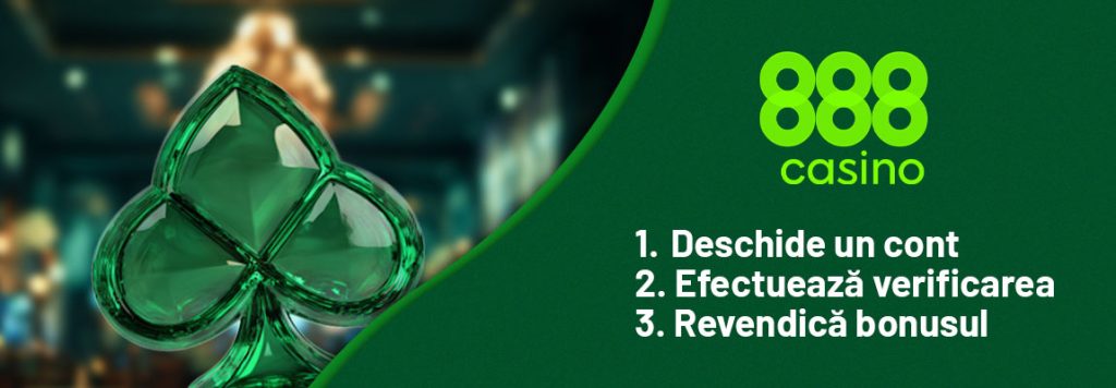 pași bonus fără depunere 888 casino