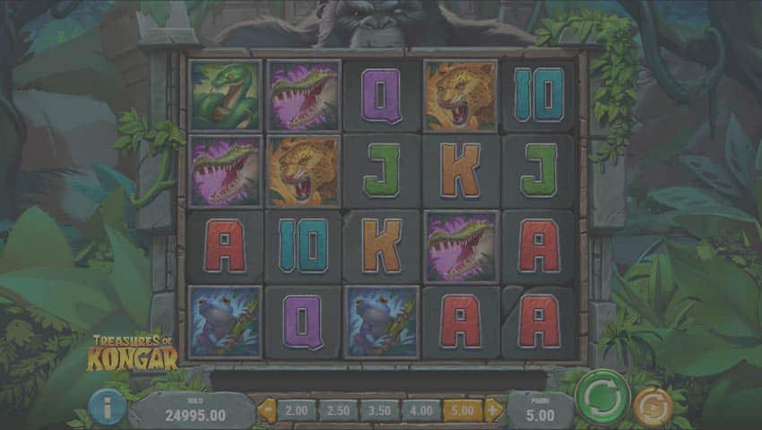 pacanele treasures of kongar demo