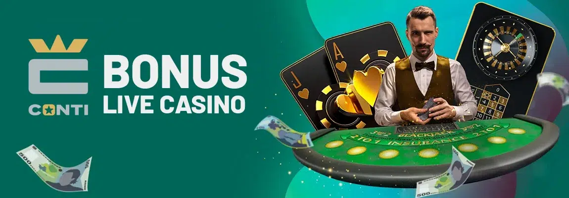 cover bonus conti live cazino