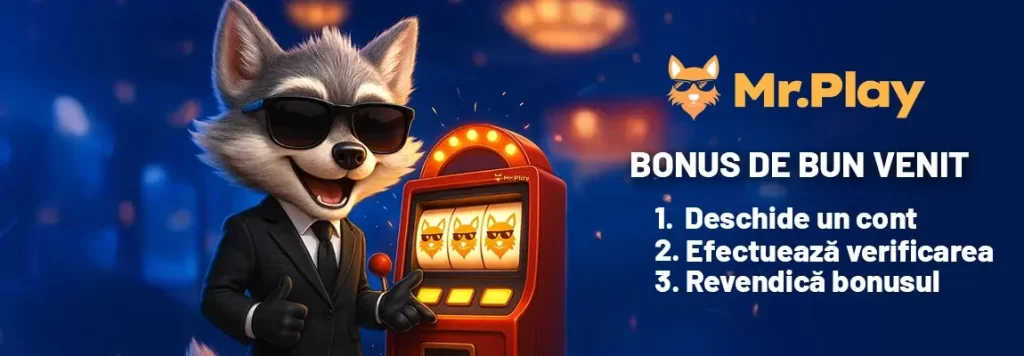 pași bonus de bun venit mr.play casino