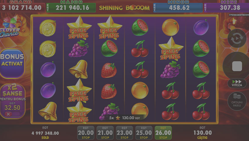 Shining Boom Clover Chance demo
