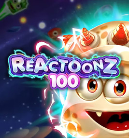 Reactoonz 100 demo logo