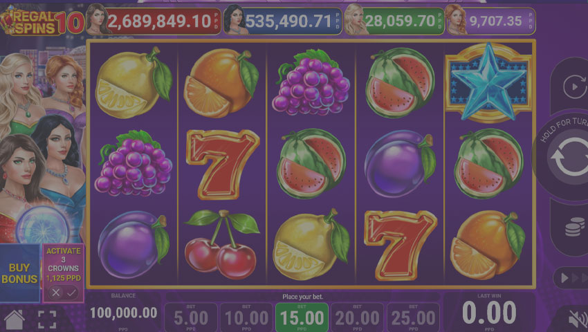 Regal Spins 10 slot gratis