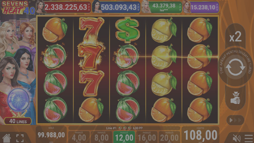 Sevens Heat 40 gratis