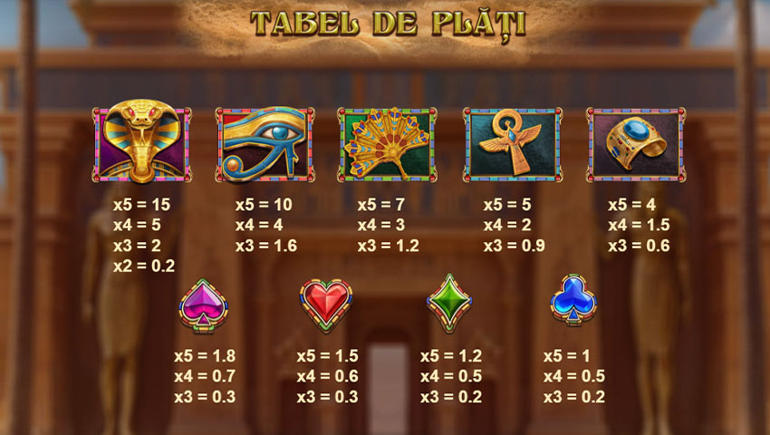 plăți rise of cleopatra demo