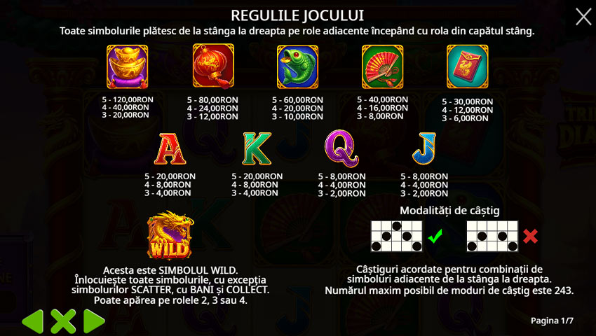 plăți triple pot diamond gratis