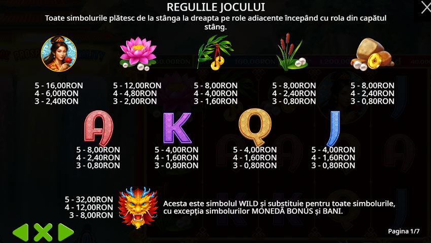 plăți dragon's gate bonus choice demo