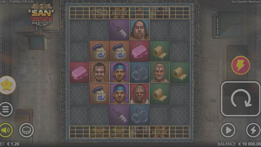 san quentin manhunt slot