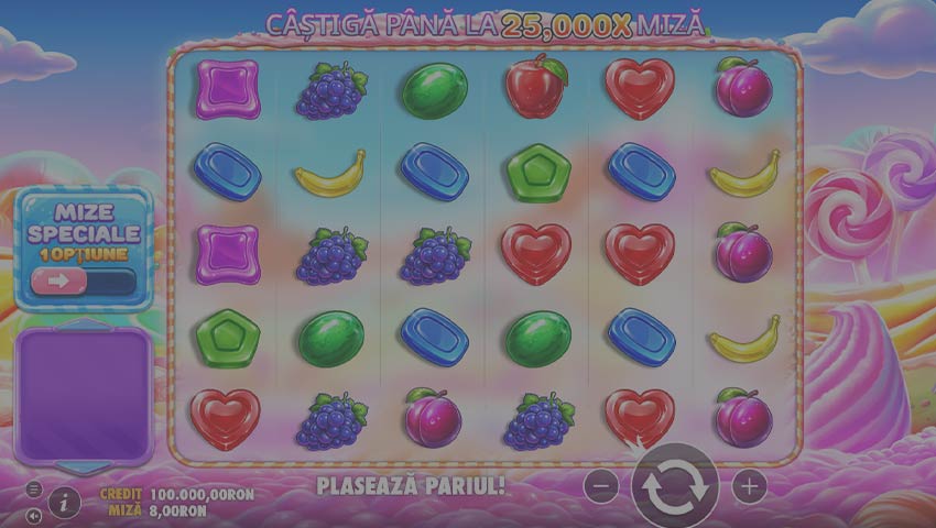 ecran sweet bonanza 2500