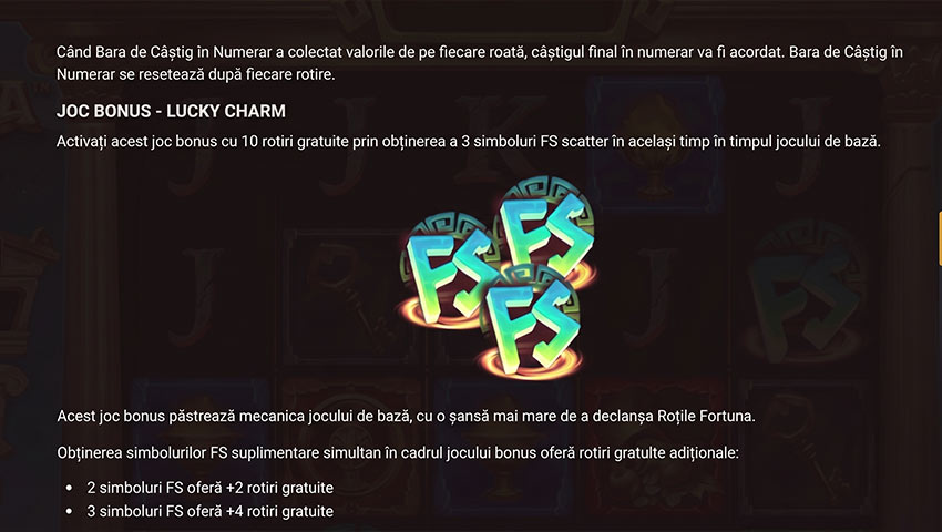 specială rise of fortuna slot