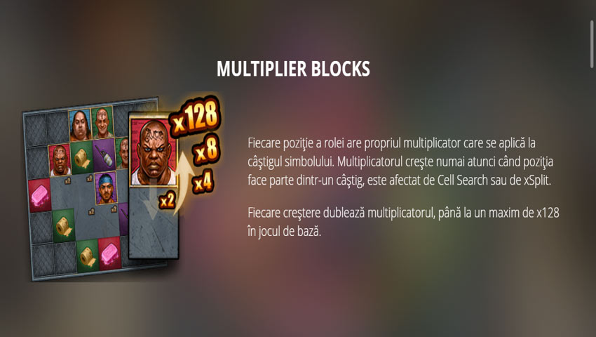 blocuri cu multiplicatori san quentin manhunt slot