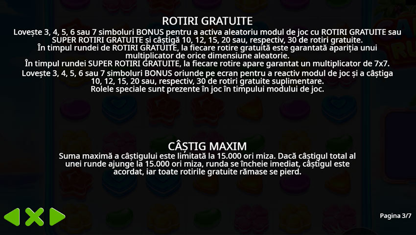 speciale candy rush demo