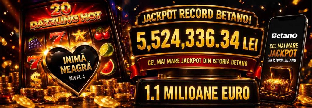 cel mai mare jackpot din istoria betano