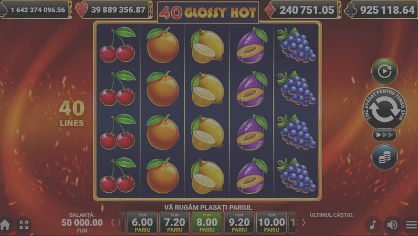ecran 40 glossy hot demo