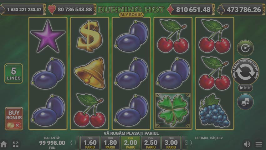 burning hot buy bonus demo