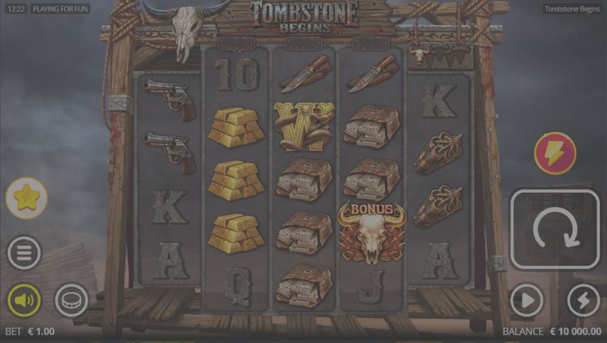 ecran tombstone begins demo