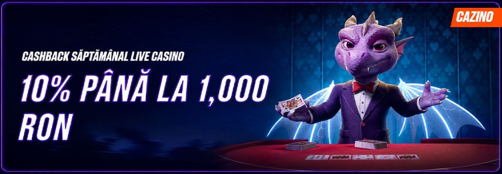 cashback săptămânal live casino Zinx