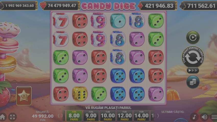 candy dice demo