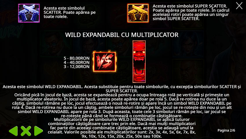 eastern fury slot wild multiplicator