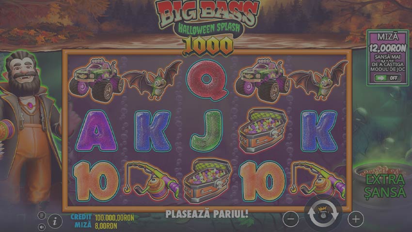 ecran big bass halloween splash 1000 demo